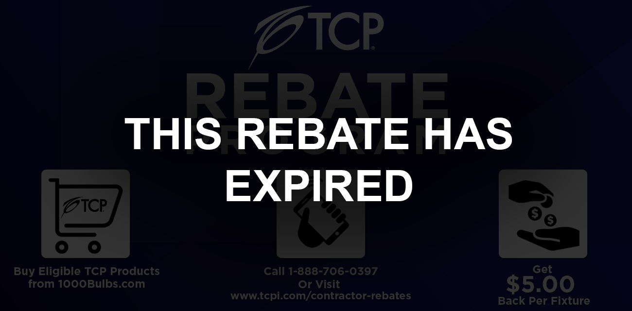 TCP Rebate banner